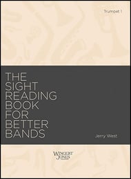 The Sight-Reading Book for Better Bands Trumpet 1 band method book cover
